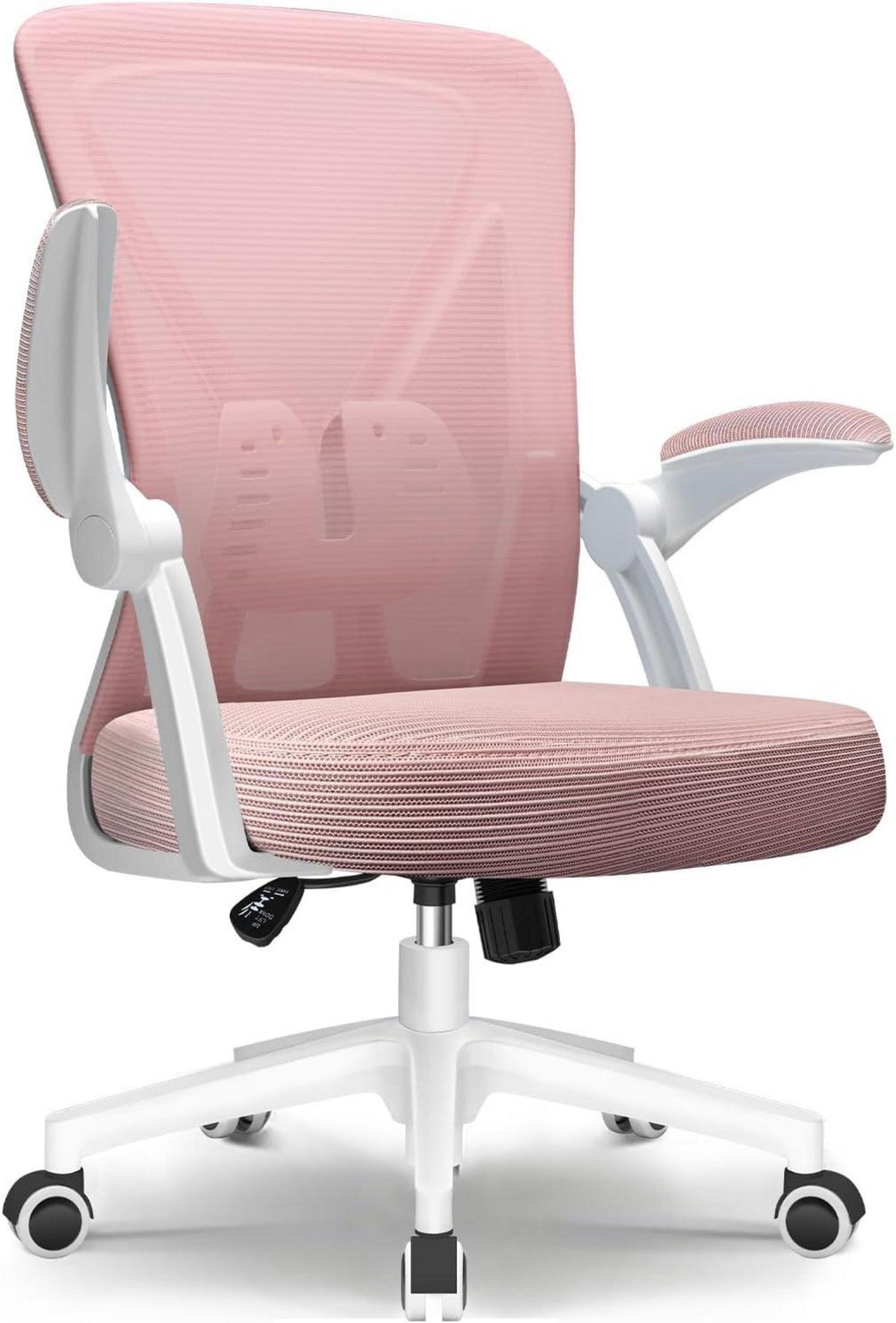 Ergonomischer Bürostuhl mit Lendenwirbelstütze und 360°-Rollen