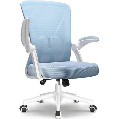 Ergonomischer Bürostuhl Lendenwirbelstütze Testsieger Blau