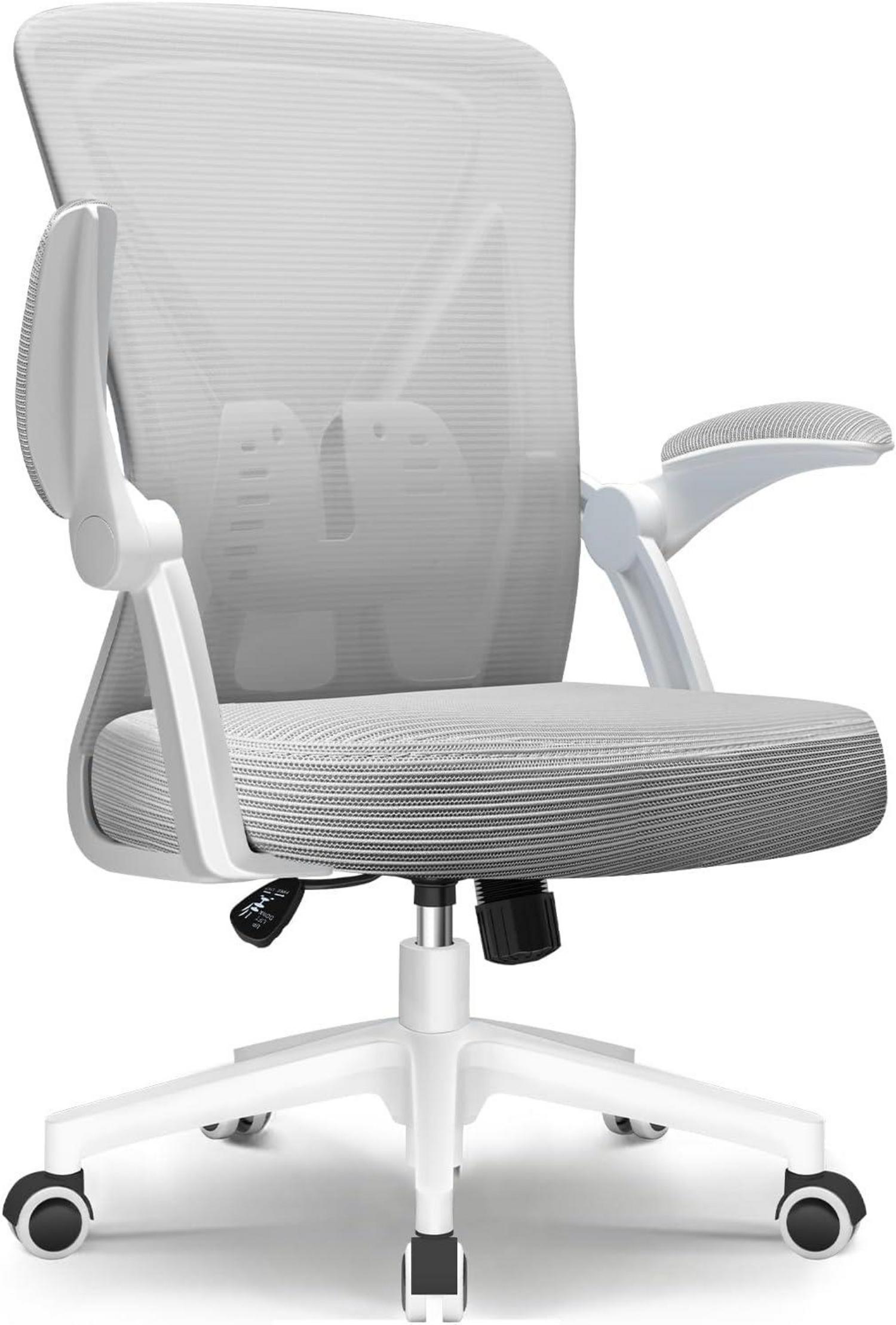 Ergonomischer Bürostuhl mit Lendenwirbelstütze und Atmungsaktiver