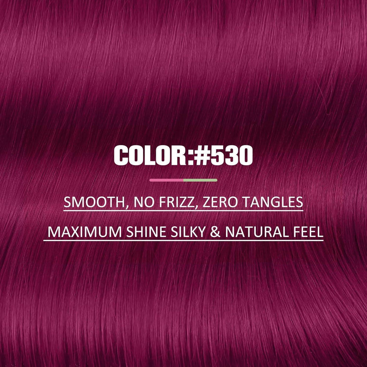 Magenta Tape Extensions Echthaar 40cm - 25g Remy