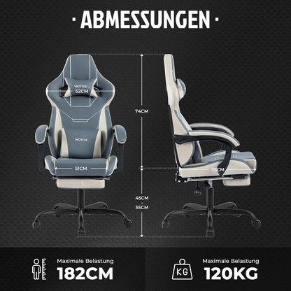 Ergonomischer Gaming Stuhl mit