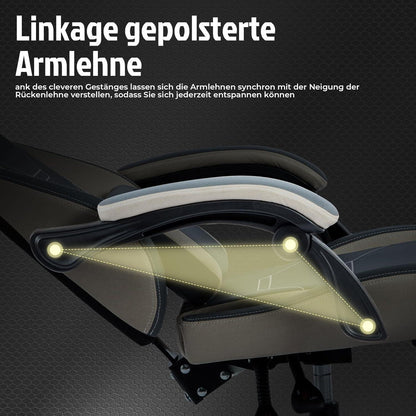 Ergonomischer Gaming Stuhl mit