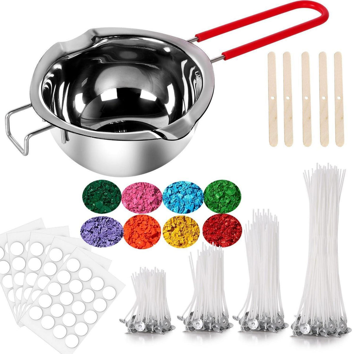 Kerzen selber machen Set – DIY Bastelkit mit Zubehör