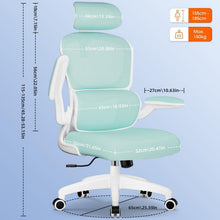 Ergonomischer Bürostuhl mit verstellbarer Kopfstütze und