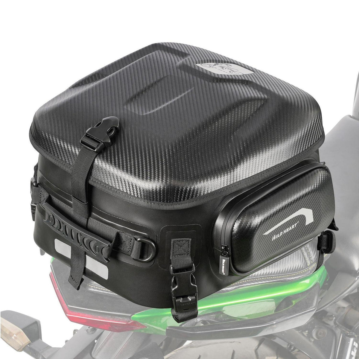 Motorrad Hecktasche Hartschale 24-34L Wasserdicht & Vielseitig