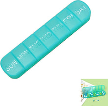 Wöchentliche Pillendose 7 Tage Tablettenorganizer Vitamin Organizer