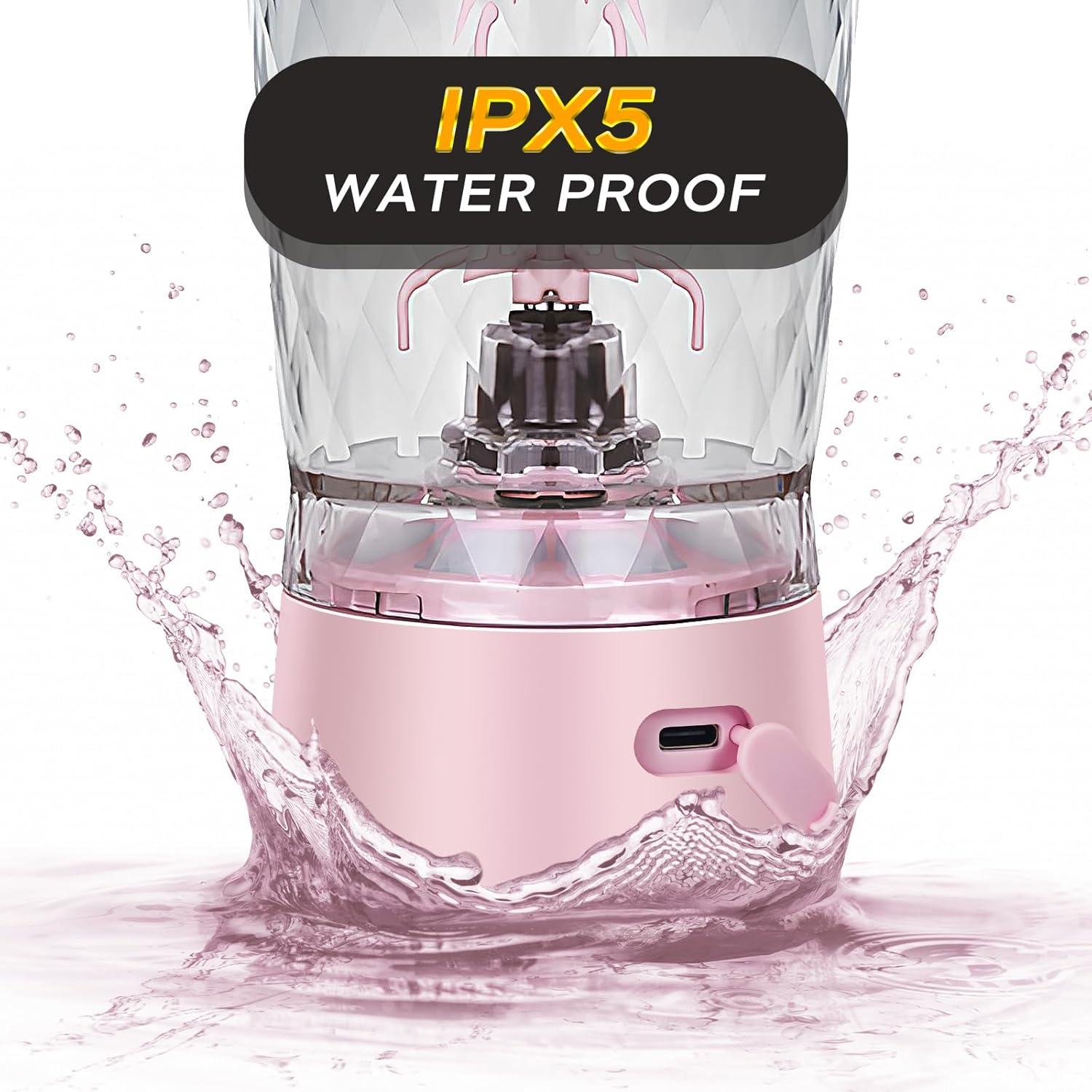 Elektrischer Protein-Shaker 650ml mit USB-C, Tritan, BPA-frei