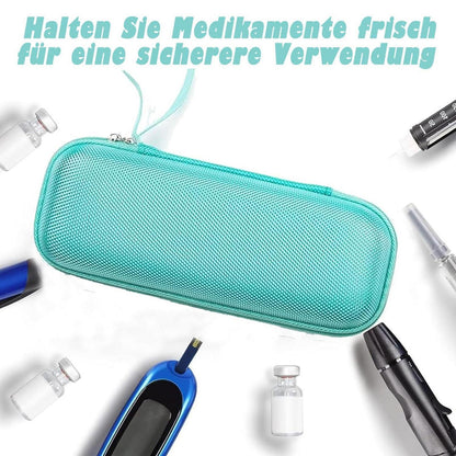 Insulinkühltasche für Reisen – Mit 2 Kühlakkus