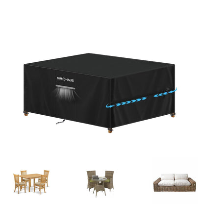 Gartenmöbel Abdeckung 120x80x75cm – Wasserdicht & UV-Schutz