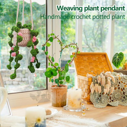 Auto Anhänger Spiegelpflanze – Deko für Auto, Zuhause & Büro