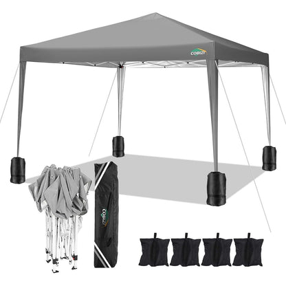 Faltpavillon 3x3m wasserdicht – Partyzelt für Garten & Strand