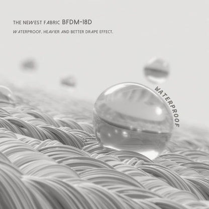 Tischdecke wasserabweisend Leinenoptik Eulegrau Rechteckig 396x229 cm