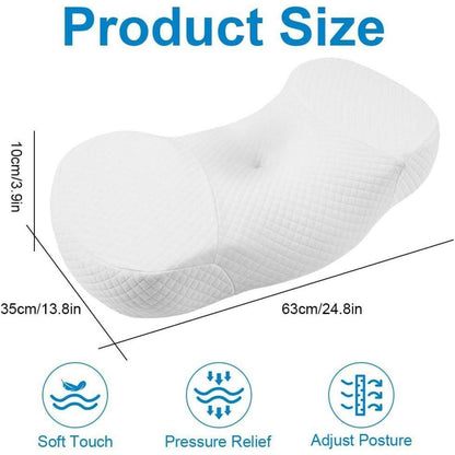 Ergonomisches Memory Foam Kissen für optimalen Schlaf