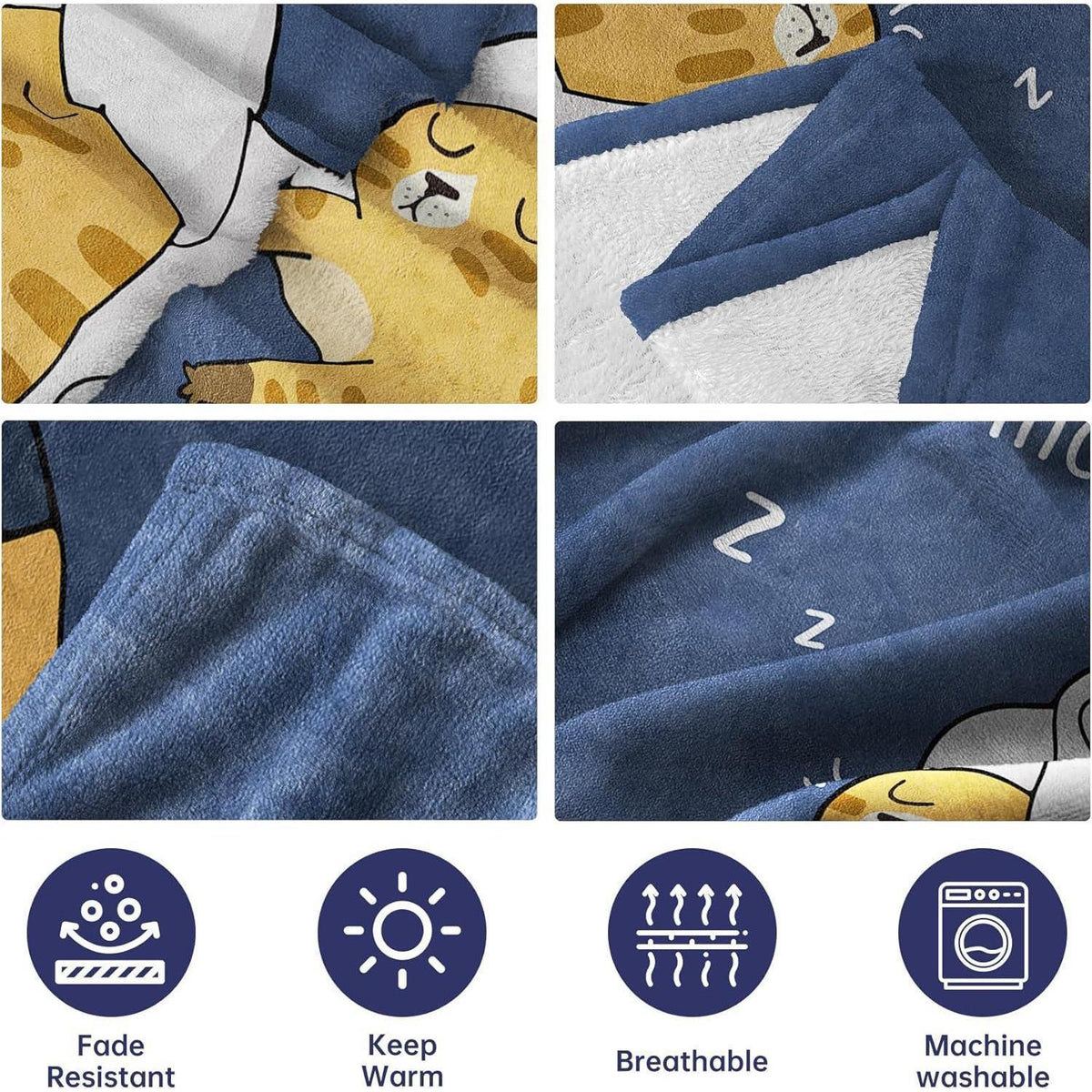 Kuscheldecke für Mama – Weiche Flanelldecke Geschenk für Mütter