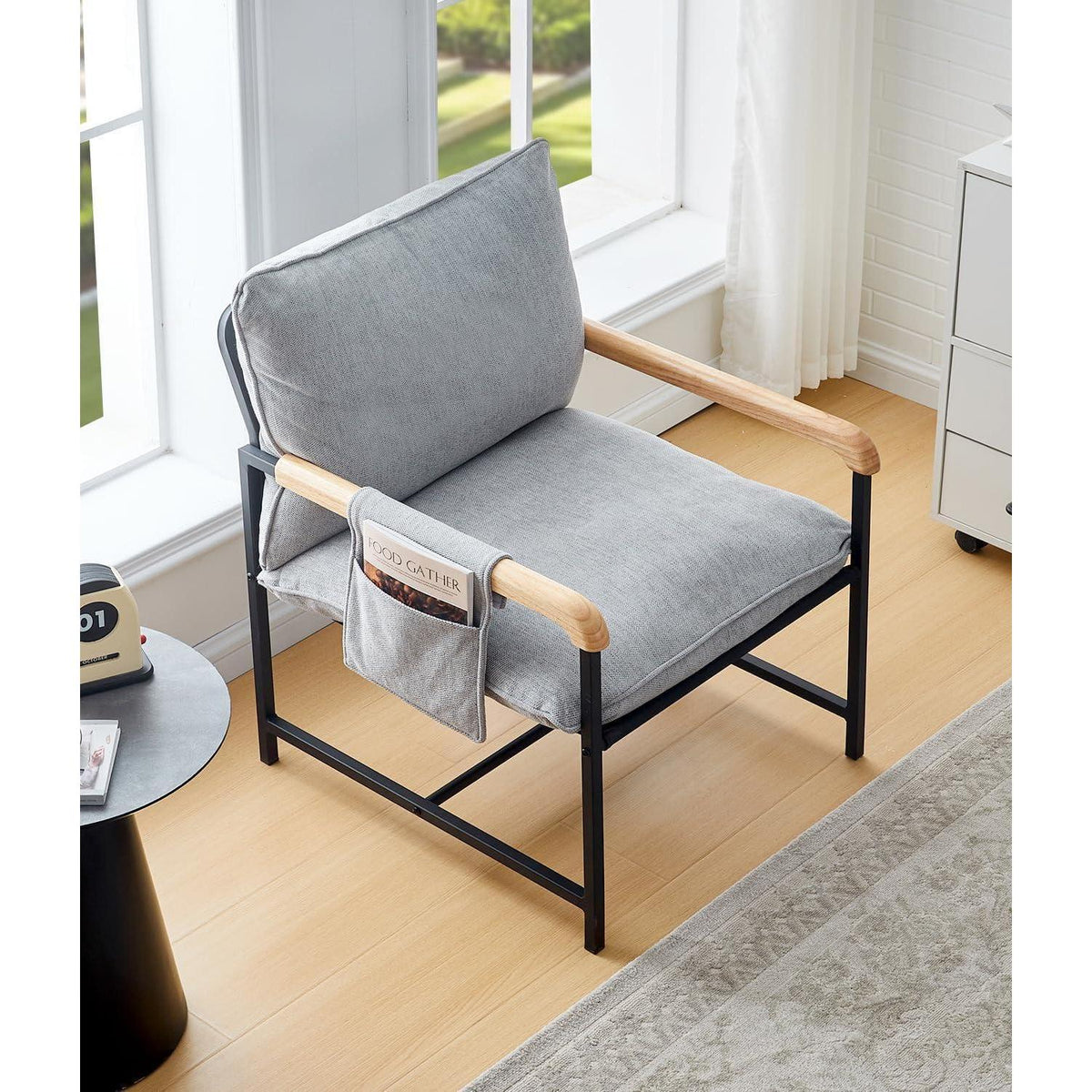 Loungesessel Grau – Bequemer Ohrensessel für Wohnzimmer & Co.