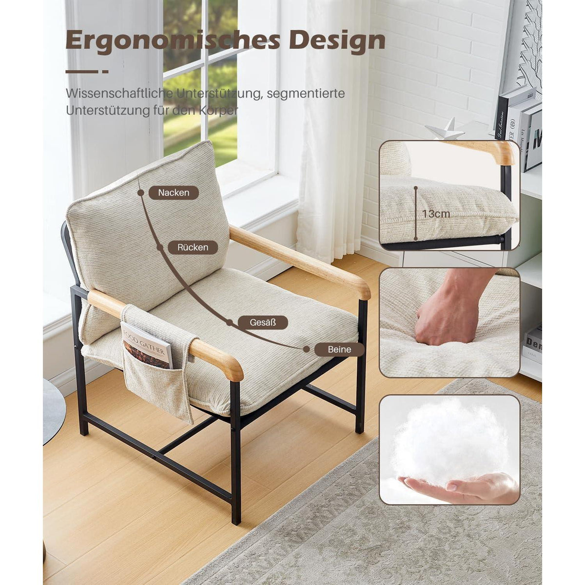 Loungesessel Modern – Bequemer Sessel für Wohnzimmer & Schlafzimmer