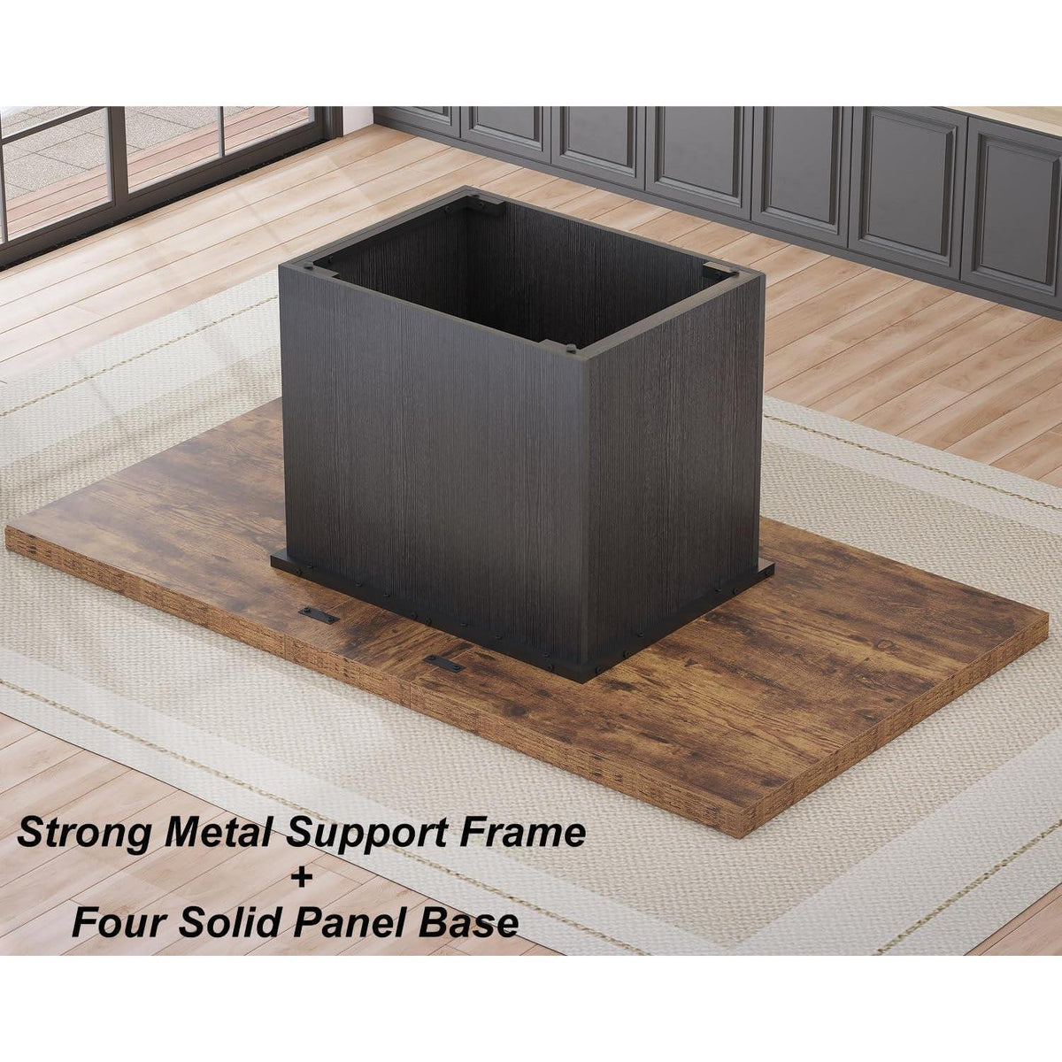 Esstisch Holz Industriell 180cm - Küchentisch für 6-8 Personen