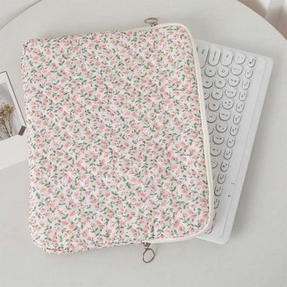 MacBook Air 13 Zoll Hülle Blumenmuster Tasche A3114 A2941 2024