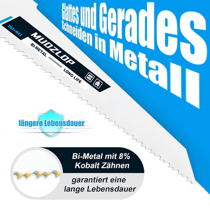 25er Set Säbelsägeblätter 300mm 8+10 TPI für Metall