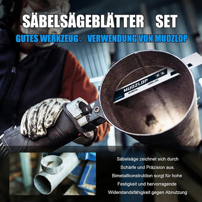 25er Set Säbelsägeblätter 300mm 8+10 TPI für Metall