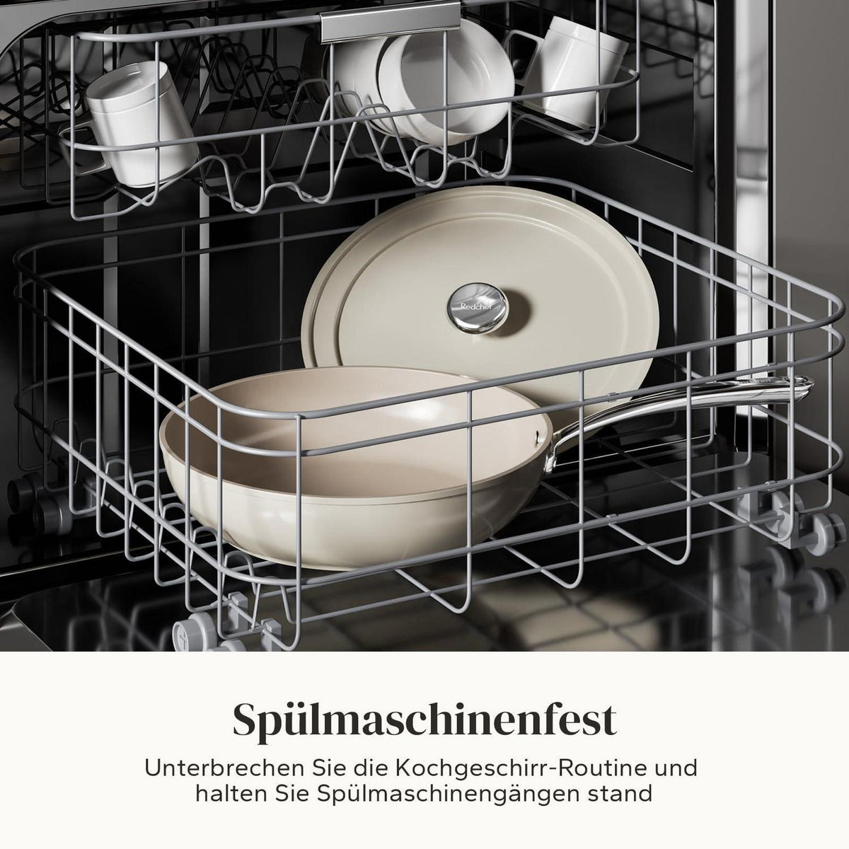 Keramik Pfannenset 20/24/28 cm – Antihaft, Induktionsgeeignet & Ofenfest