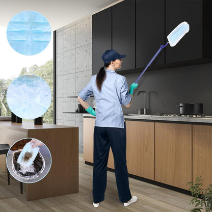 Staubmagnet Nachfüllpack Duster 60 Stück Einweg Staubwedel 2-Handgriff