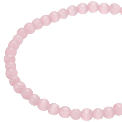 Rosa Quarz Perlen 4mm - Stränge für Schmuck DIY 2026