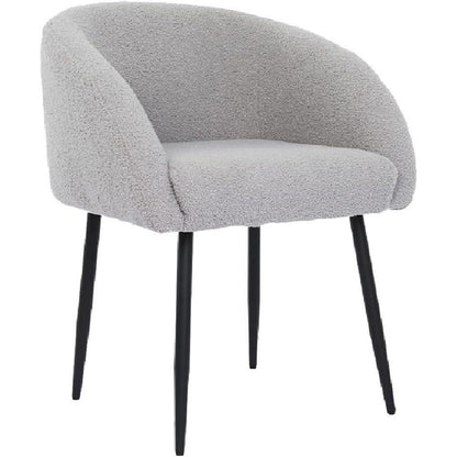 Mingone Lammwoll Sessel – Bequemer Loungesessel Grau