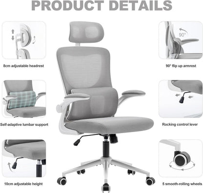 Ergonomischer Bürostuhl verstellbar mit