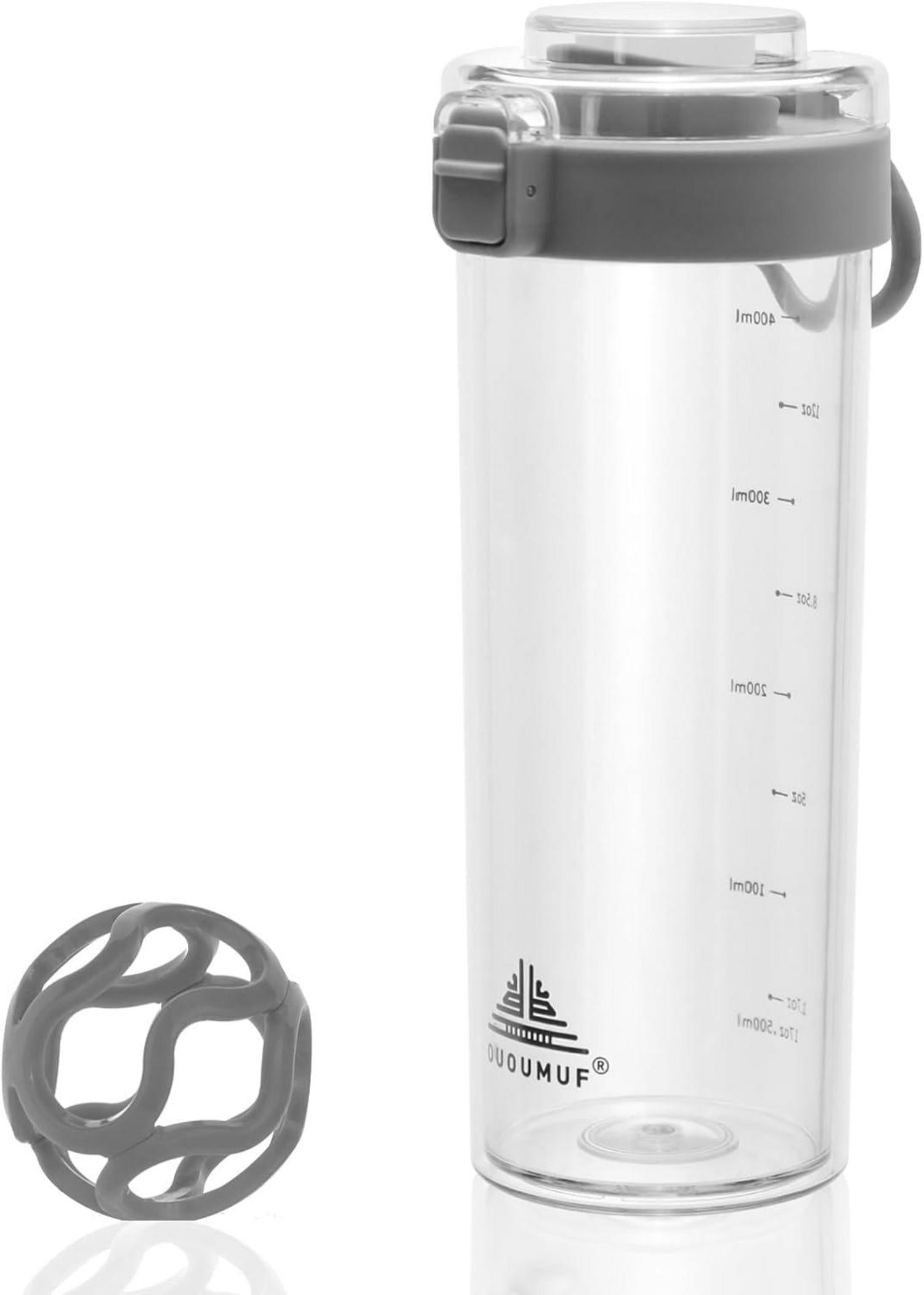 Protein Shaker 500ml Auslaufsicher Fitness Shake Becher BPA-frei