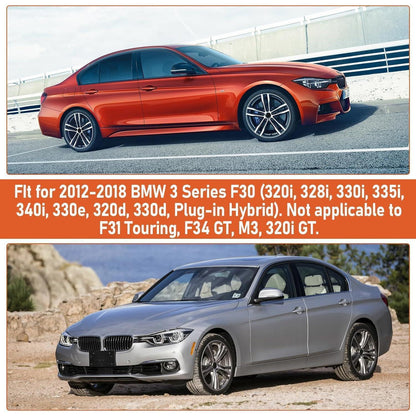 Autoabdeckung wasserdicht für BMW 3er (2012-2018) – Allwetterschutz