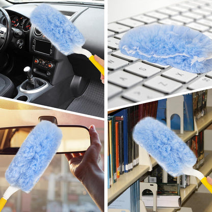 30er Duster Staubmagnet Nachfüllpack Einweg Staubwedel 360° 2 Handgriff