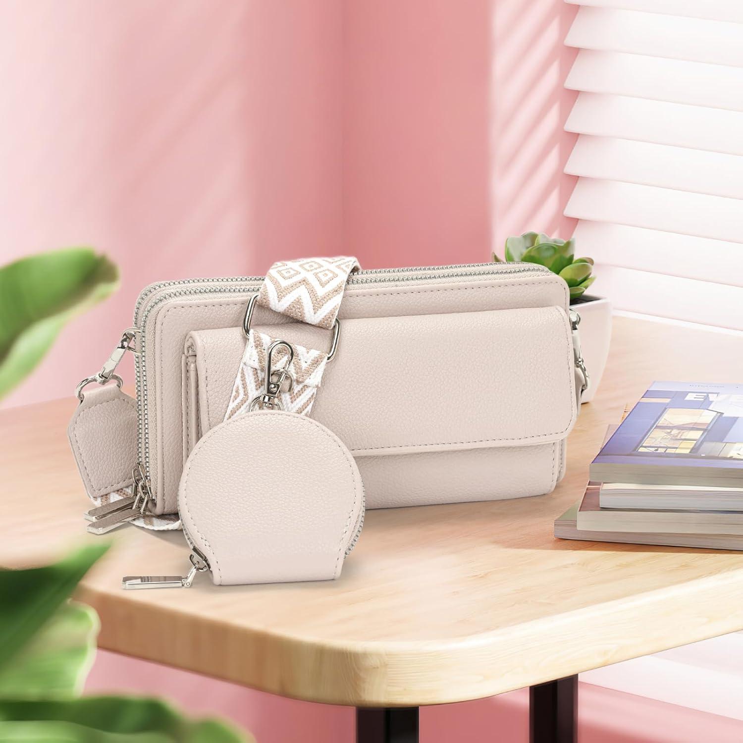 Umhängetasche Schwarz mit Kartensteckplatz crossbody bag