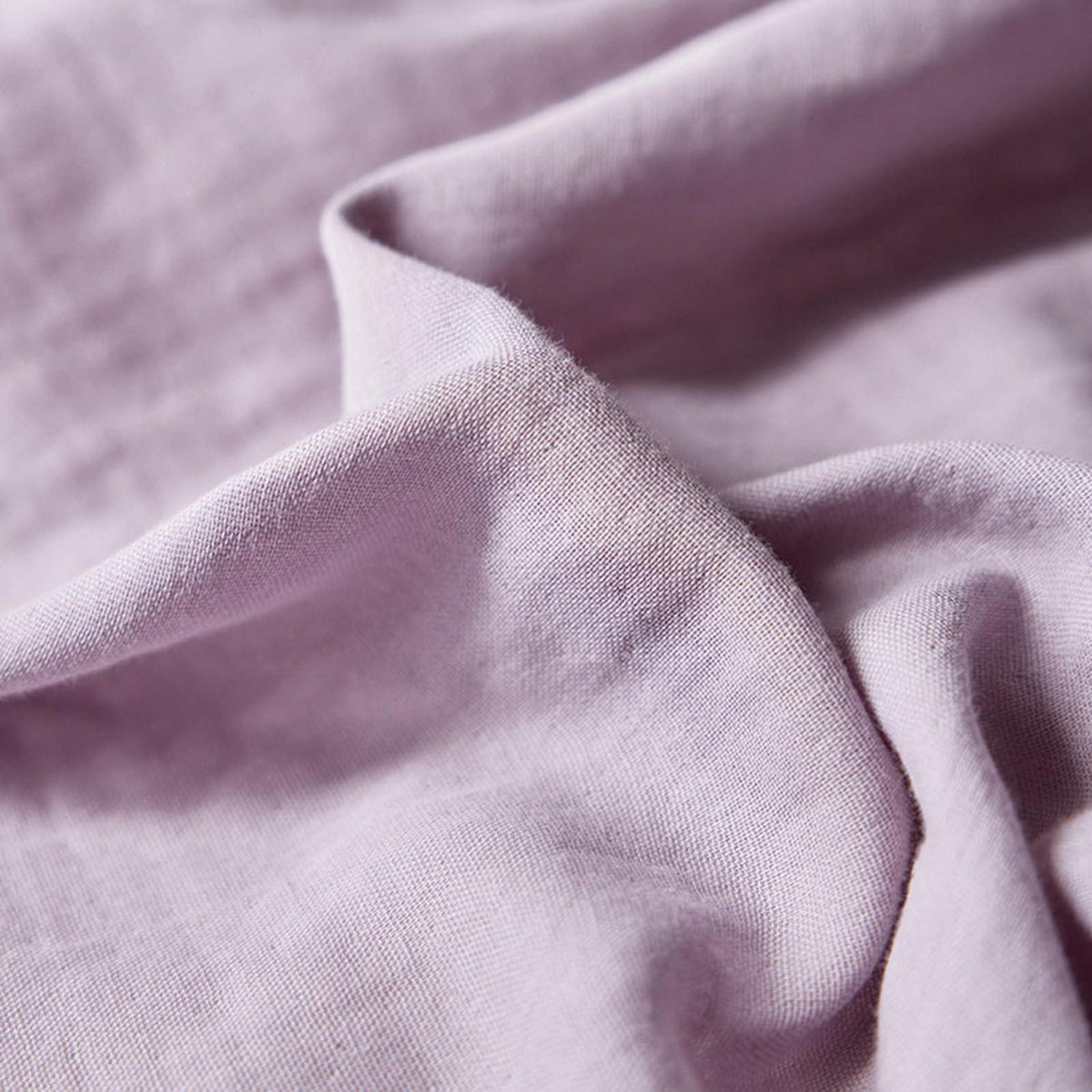Musselin Bettwäsche-Set Lila 240x220 cm