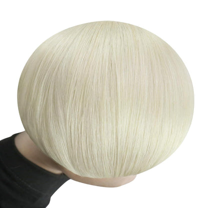 Echthaar Bondings Platinblond - 60cm, 50g, U-Tip