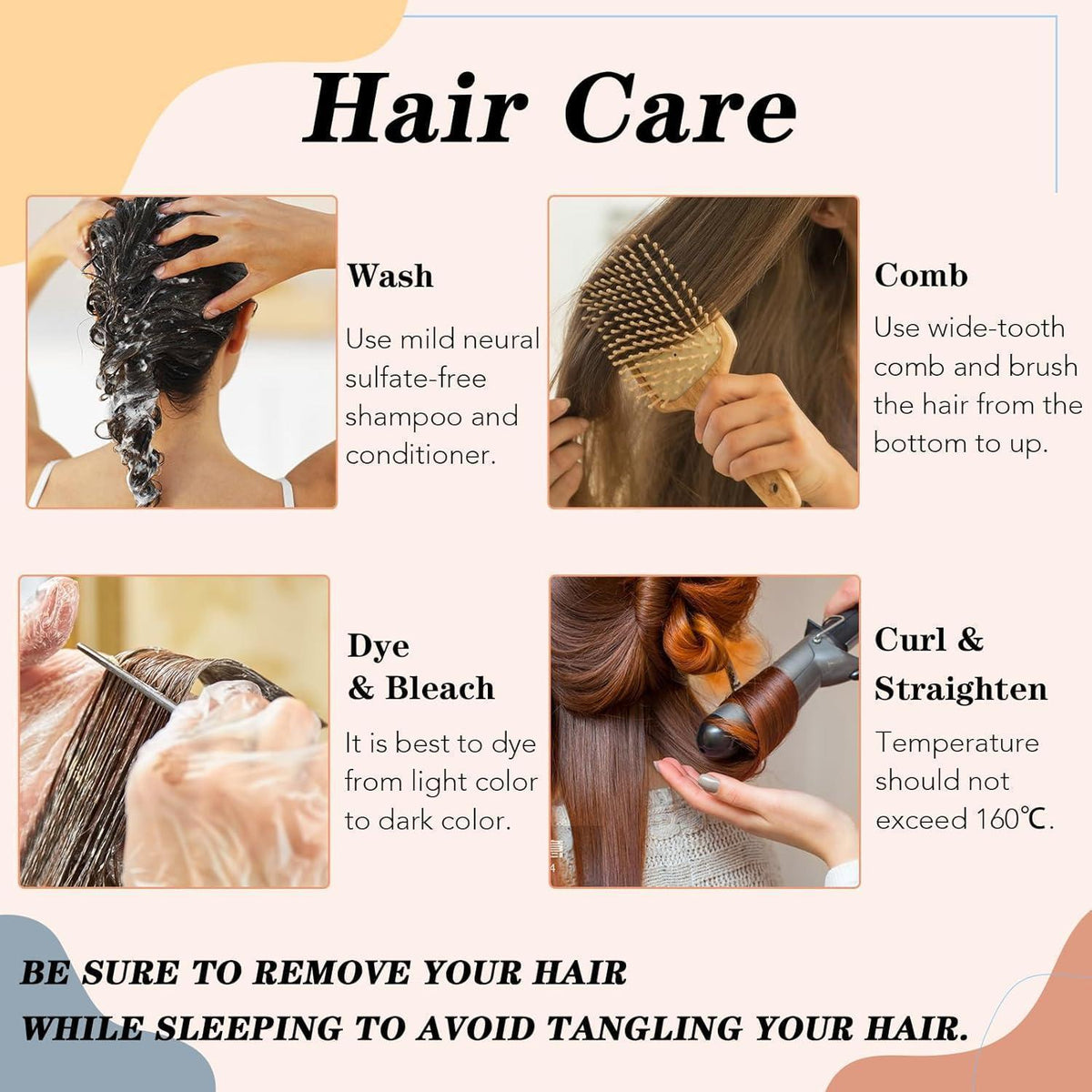 Echthaar Haarverlängerung Clip-In, Hellgolden Blond/Weißblond