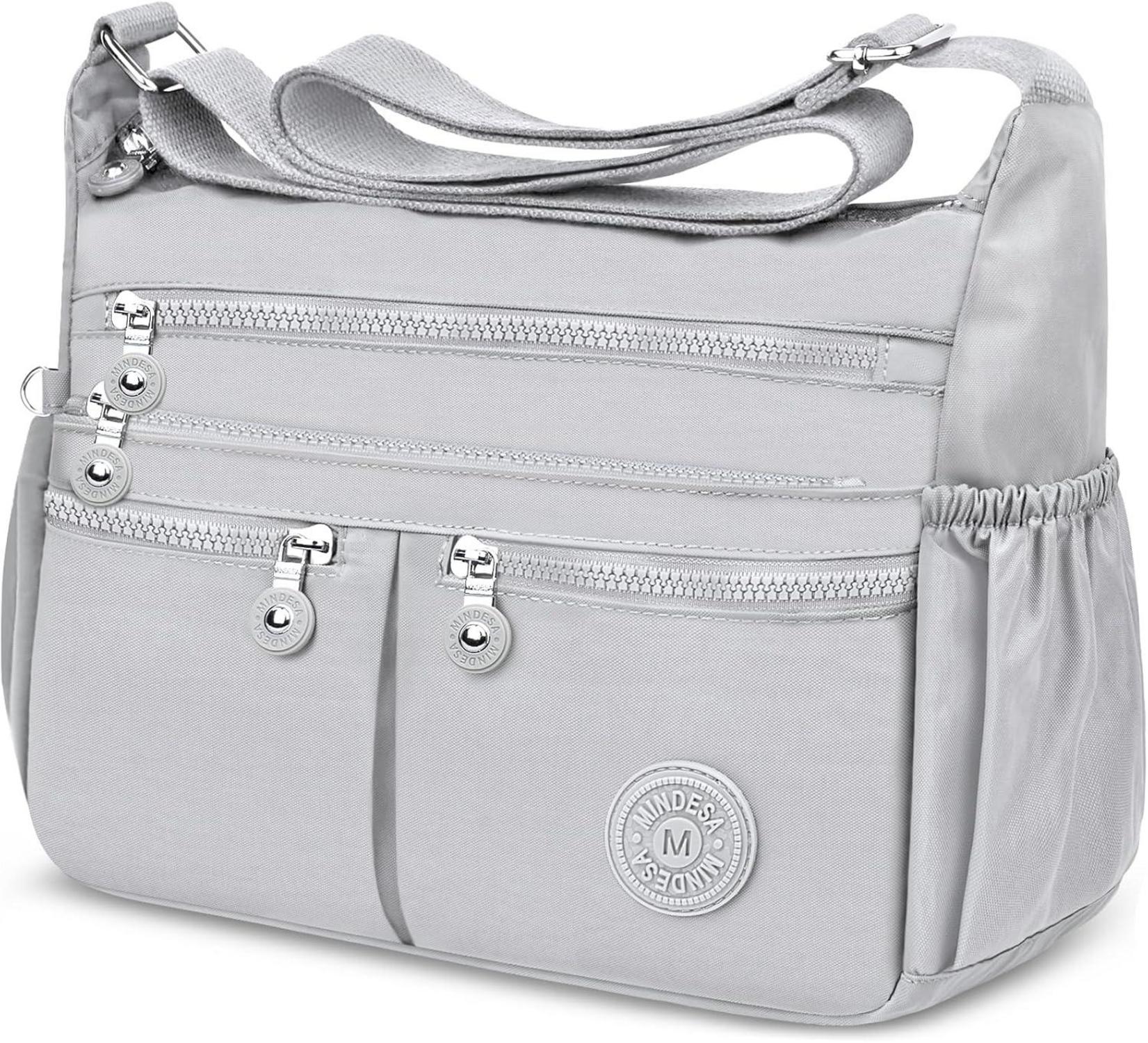 TEUEN Crossbody Bag Damen Große Kapazität Wasserdicht Nylon