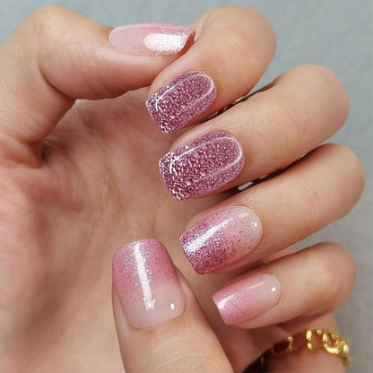 Press On Nails Kurz – 24 Stück, Design Kunstnägel Zum Aufkleben