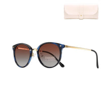 Polarisierte Sonnenbrille Damen Herren Retro Vintage Metallrahmen UV400