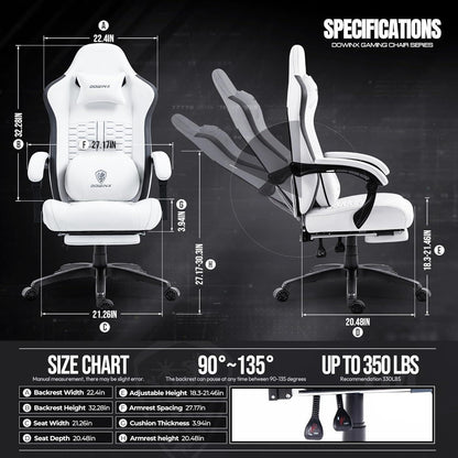 Gaming Stuhl mit Massage und