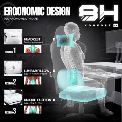 Gaming Stuhl mit Massage und