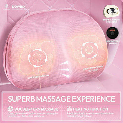 Dowinx Gaming Stuhl Massage Lendenwirbelstütze
