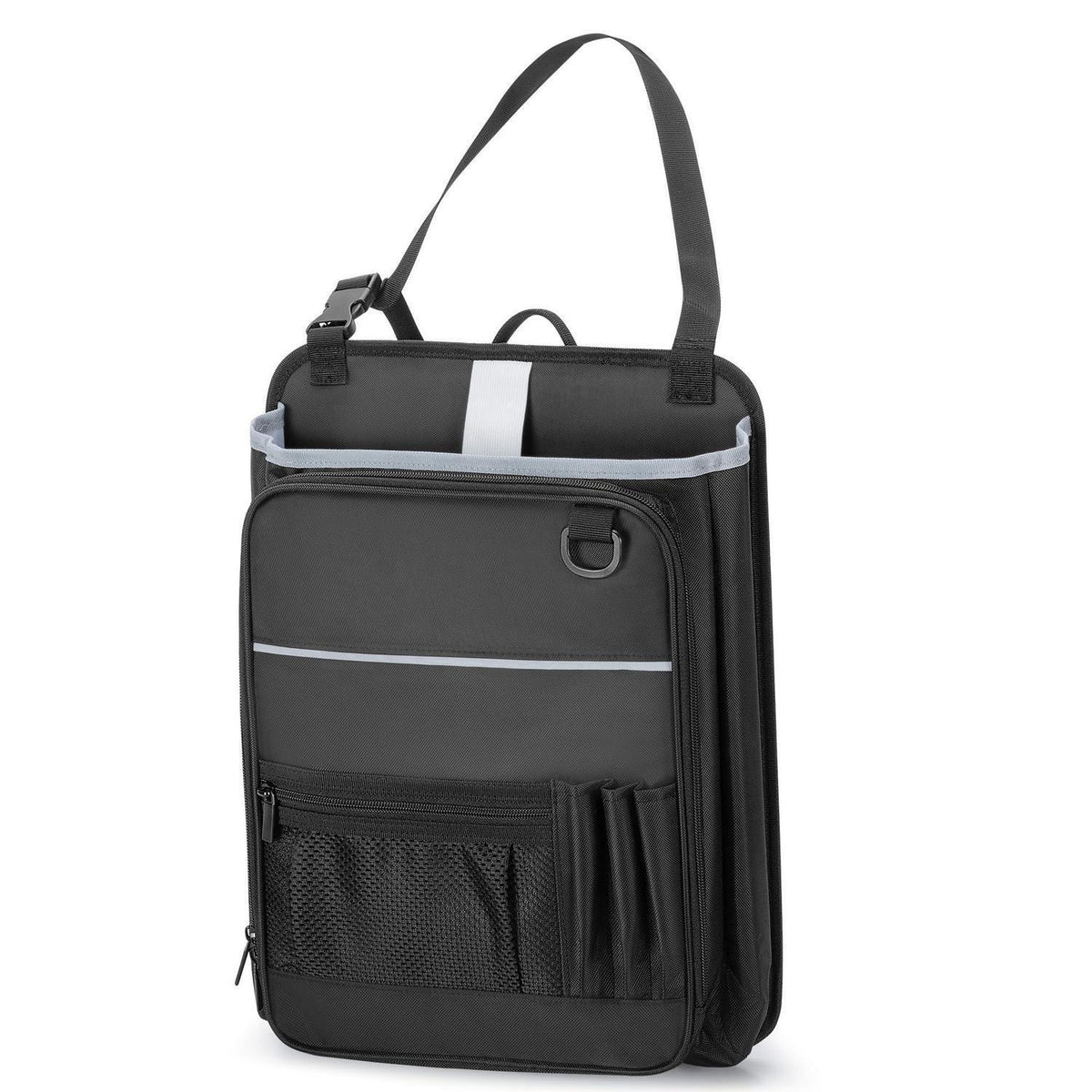 Autositz Organizer mit Laptopfach 15,6 Zoll Schwarz