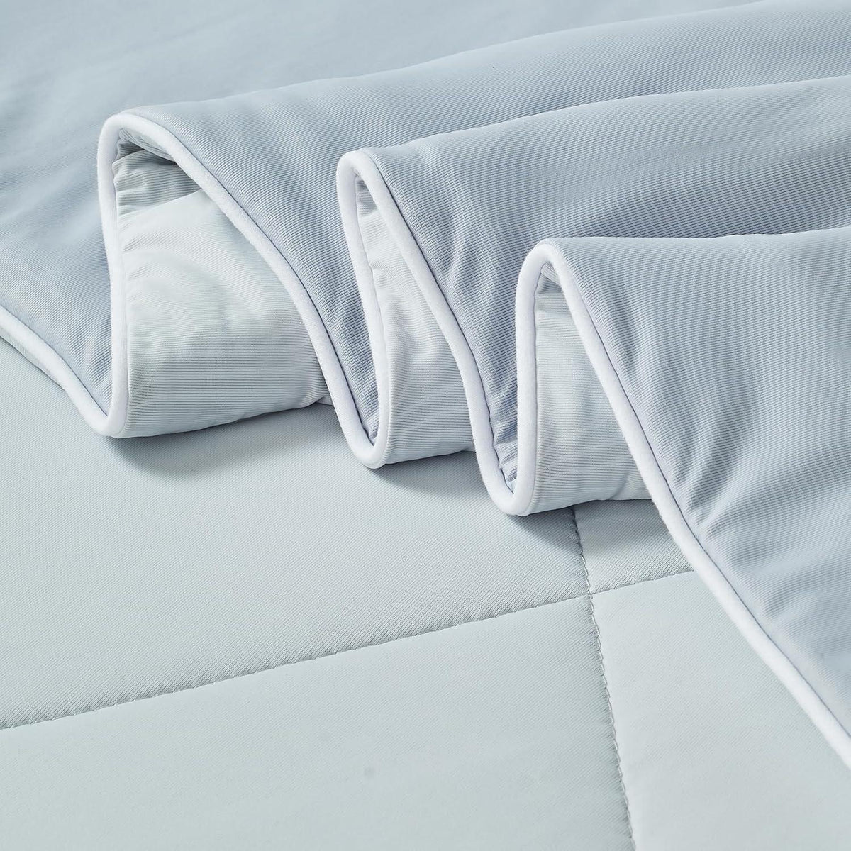 Kühldecke 200x210 cm Grau | Sommerdecke mit Arc-Chill-3.0-Technologie