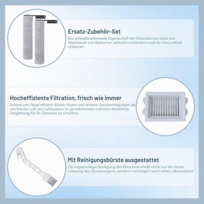 Ersatzteilset für Roborock Flexi Nass-Trocken-Sauger: Bürstenrolle & HEPA Filter
