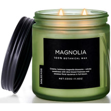 Duftkerze Magnolia Jasmin 330g Sojawachs 70h 2-Docht