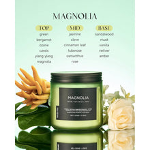 Duftkerze Magnolia Jasmin 330g Sojawachs 70h 2-Docht