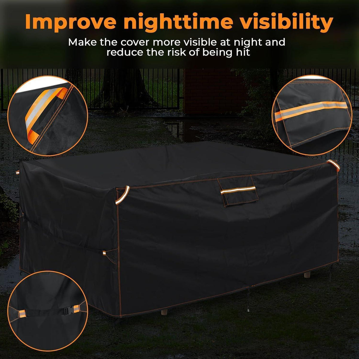 Gartenmöbel Abdeckplane 250x210x90cm – Wasserdicht & Wetterfest