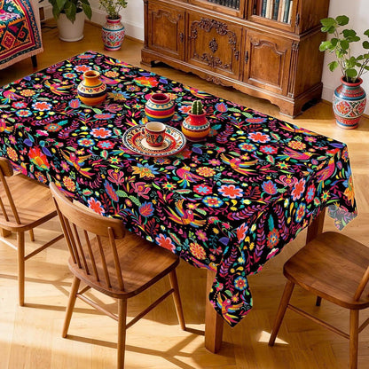 Wasserdichte Mexiko Tischdecke – Rechteckig 140x178 cm
