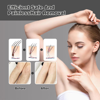 Nano Crystal Haarentferner Schmerzfrei für Damen und Herren